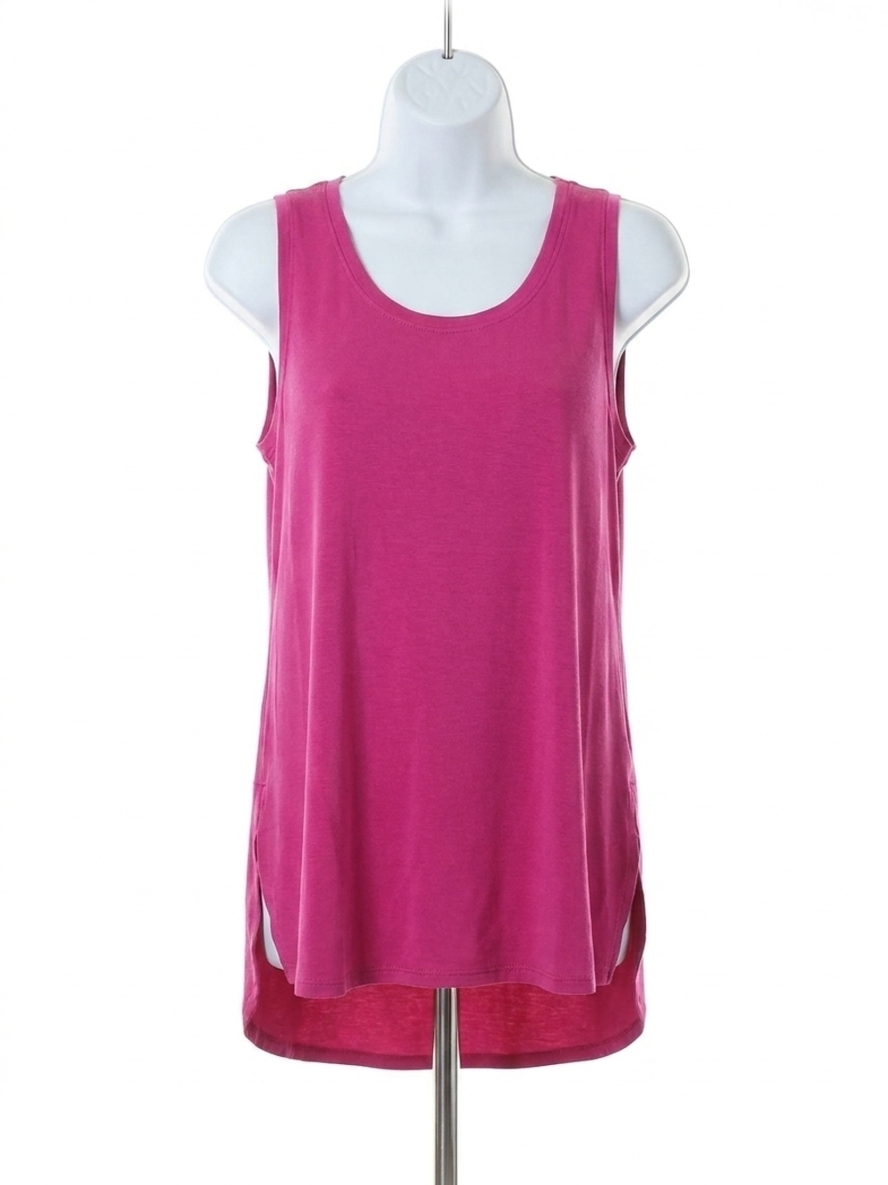 NEW TRIBAL women's u neck jersey tank top in berry fizz